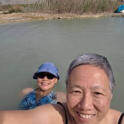 Free outdoor thermal baths in Rupite