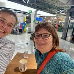 Kerstin in Athen getroffen