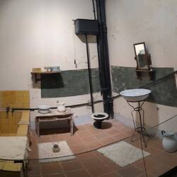 Bathroom with hot water