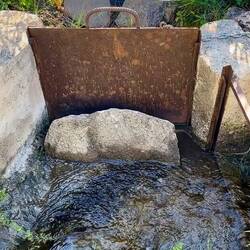 Gate on the Acequia Grande