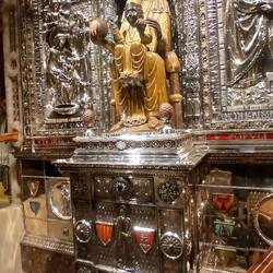 Die berühmte schwarze Madonna von Montserrat