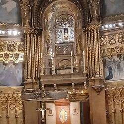 Da oben bei der Madonna sind rumgelaufen