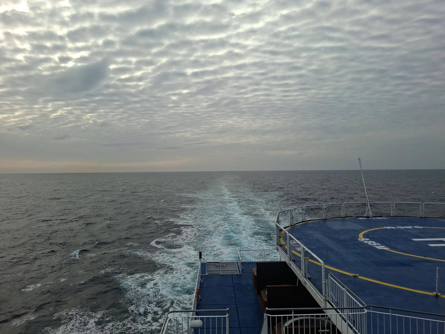 C'était encore calme ce matin