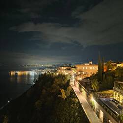 Abendstimmung unten in Giardini Naxos