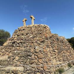 These three crosses were at the top of Park Guell.