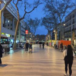 La Rambla.