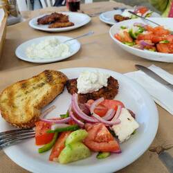 Erstes richtiges griechisches Essen