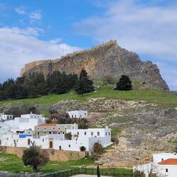 Ankunft in Lindos