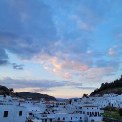 Abendstimmung über der Stadt