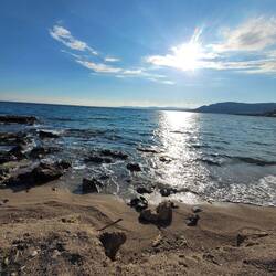Abendspaziergang am Meer