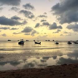 Saïri Beach à marée basse ...