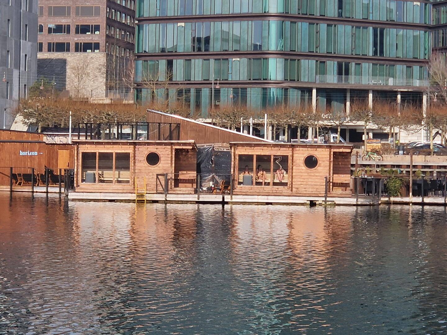 Sauna am Hafen