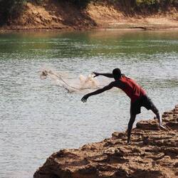 Senegalesischer Fischer