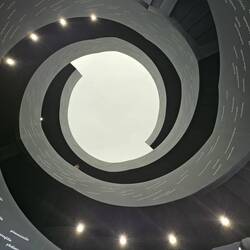 Looking up in the Library