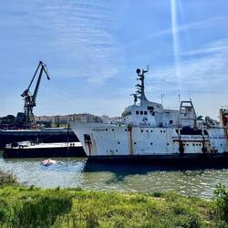 Schiffsfriedhof in Seixal