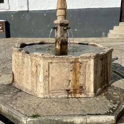 Fuente de la Plaza Santa Ana - one of the few surviving free-standing fountains in the Alpujarra