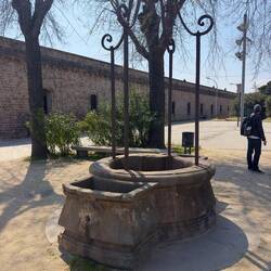 This may be Montjuic Castle's well.