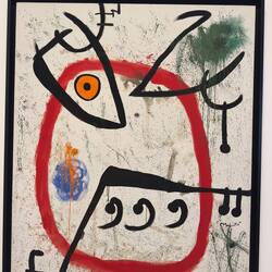 Spanish Woman, Joan Miro, 1973.