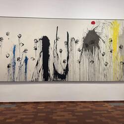 Hands Flying Off toward the Constellations, Joan Miro, 1974.