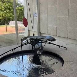 Calder's toxic mercury fountain.