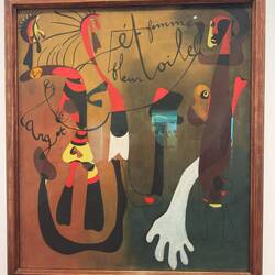 Escargot, Femme, Fleur, Etoile, Joan Miro, 1934.