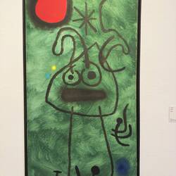 Untitled painting, Joan Miro, 1953.