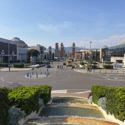 Plaza Espanya.