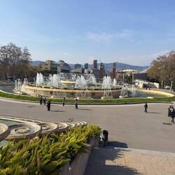 Plaza Espanya.
