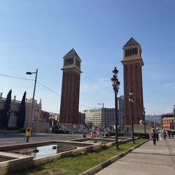 Plaza Espanya.