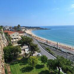Blick vom Balcó del Mediterrani (Balkon des Mittelmeers)