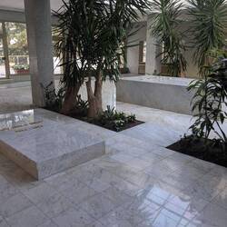 Tito and his wife's mausoleum in the House of Flowers; his death was quite the big world event.