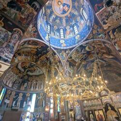 Frescos in the church.