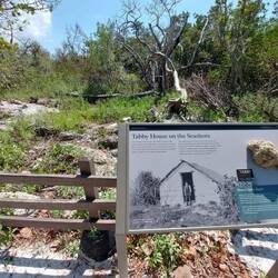 Reste eines Tabby Haus (Tabby = Muschelzement).