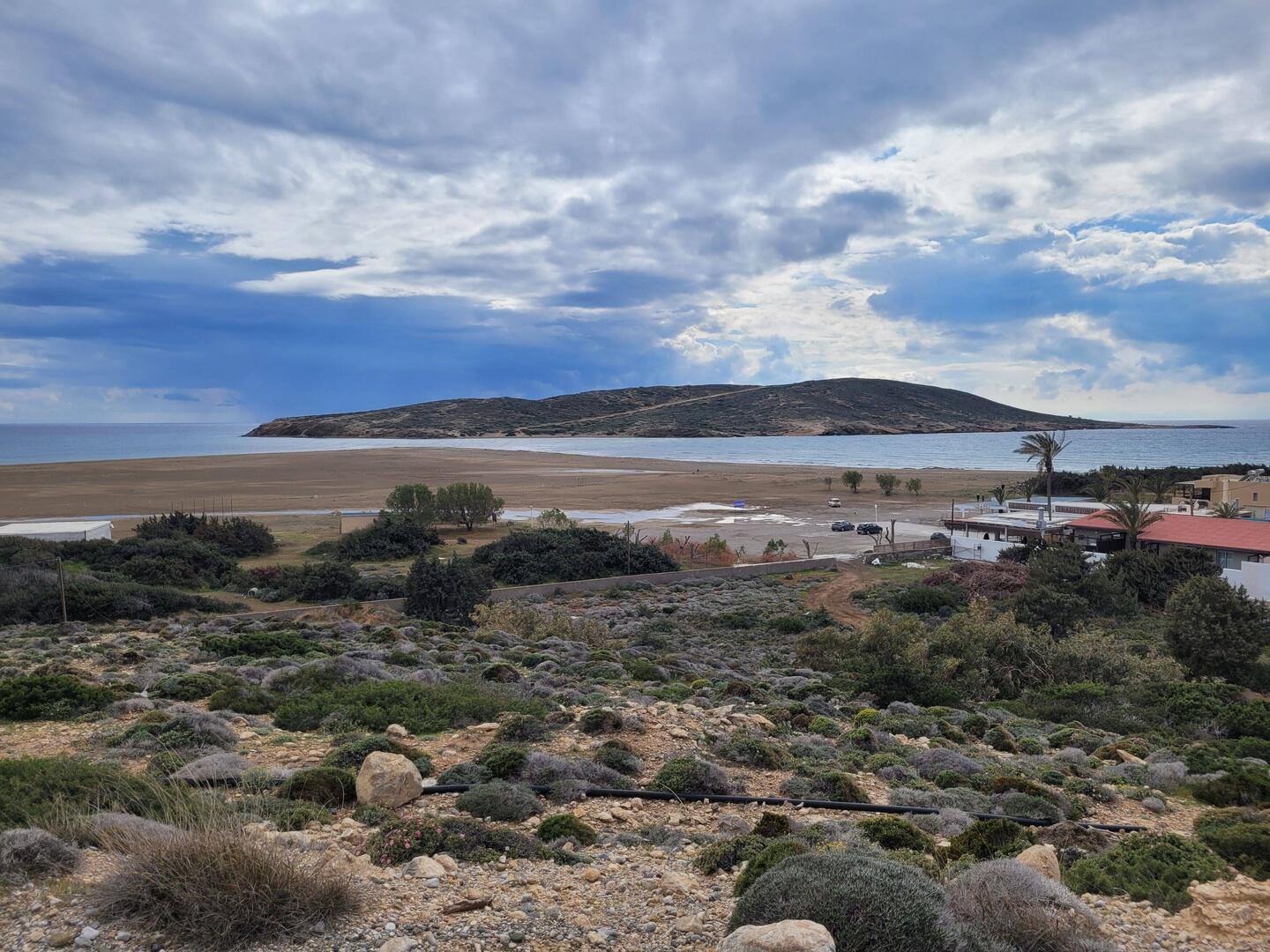 Blick auf die Buchten