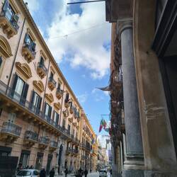 Straßen in Palermo