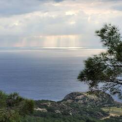 wie ein Licht-(Wasser) Fall