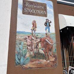 Neat painting on the side of the building