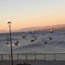 Beim Pisco Sour Sundowner...