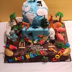 Abschied am Buffetrestaurant