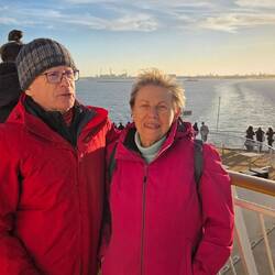 Letzter Blick auf Kopenhagen...