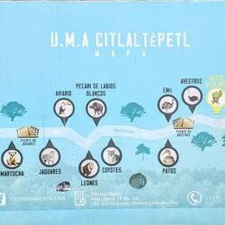 Zoo mitten der Stadt am Rio Blanco, geniale Idee