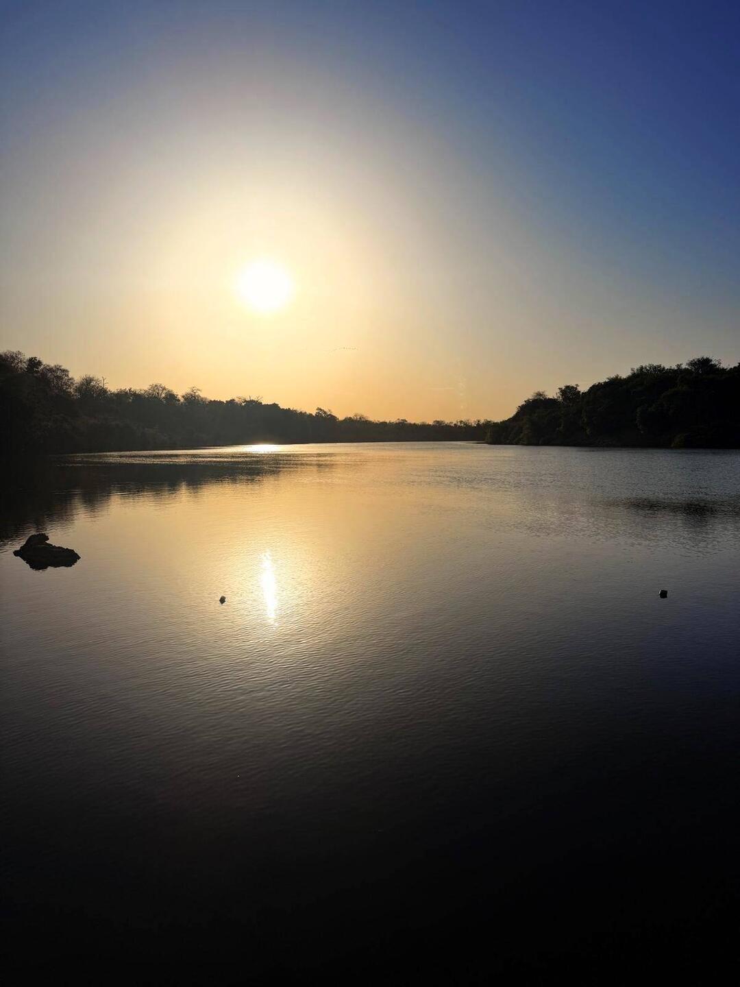 Morgens am Gambia River