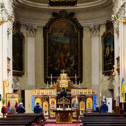 Chiesa di San Giorgio (Church of Saint George) where the Ukrainian Greek Catholic community worship.