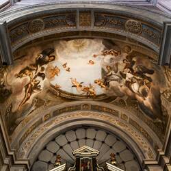 Fresco @ the Duomo (Cathedral of Santa Maria Assunta) — Reggio Emilia, Italy.