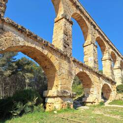 So mächtig in der Landschaft