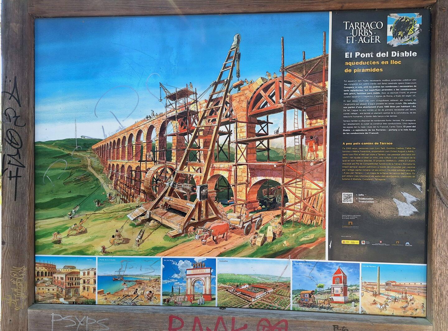 So könnte der Bau damals im 1. Jh. n. Chr. erfolgt sein