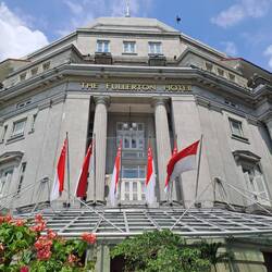 Früher Postamt, jetzt Hotel