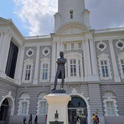 Anders als in Südamerika gibt's hier keine spanischen Eroberer auf Pferden, dafür edle Lords