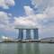 Das Marina Bay Sands Hotel, nicht unsere Preislage
