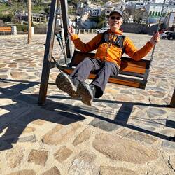 A swing with a view